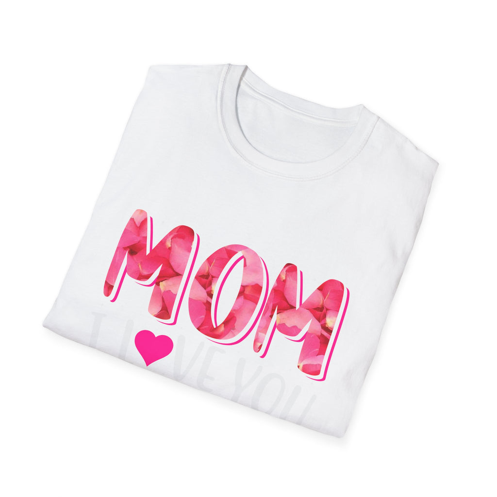 Mom Everyday T-Shirt – Pink Heart Mother’s Day Tee