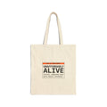 Unaffordably Alive Tote | cost of living crisis, budget humor