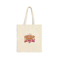 Mentally Unwell But Still Hot Tote, mental health humor, retro wavy text