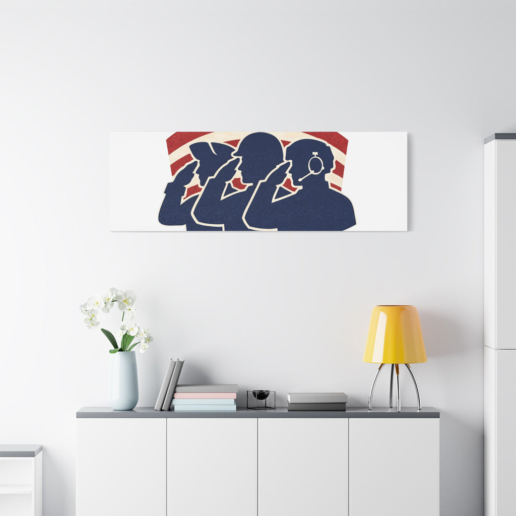 Memorial Day 1776–2026 Canvas | USA 250, patriotic vintage distressed