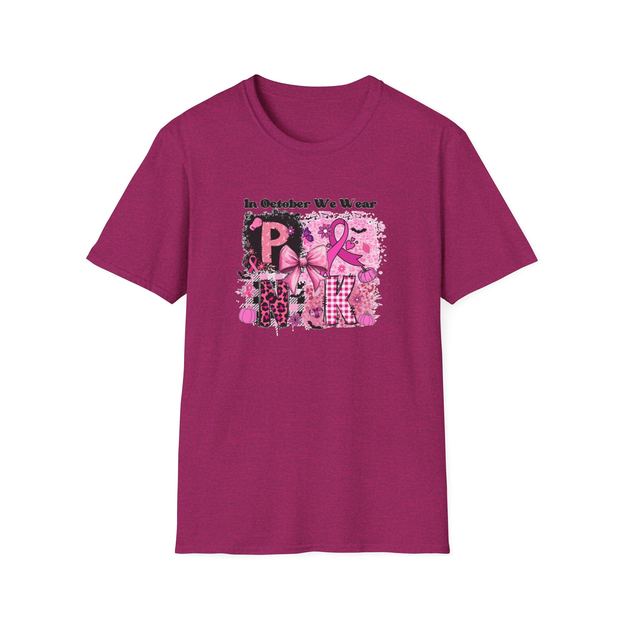 Pink October Breast Cancer Awareness T-Shirt