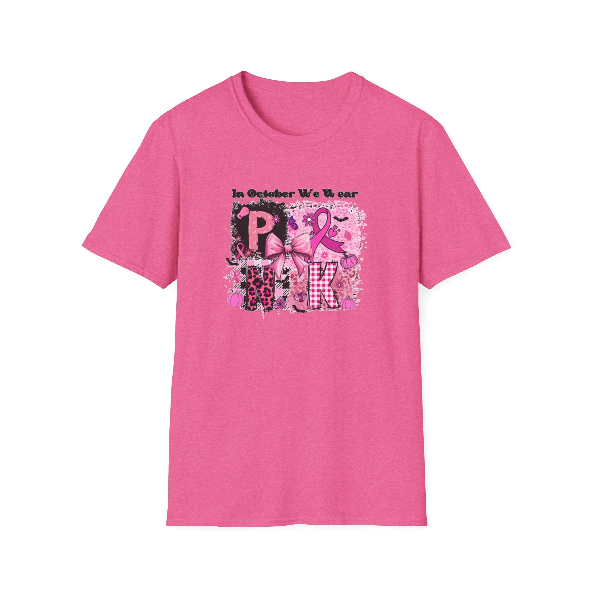 Pink October Breast Cancer Awareness T-Shirt