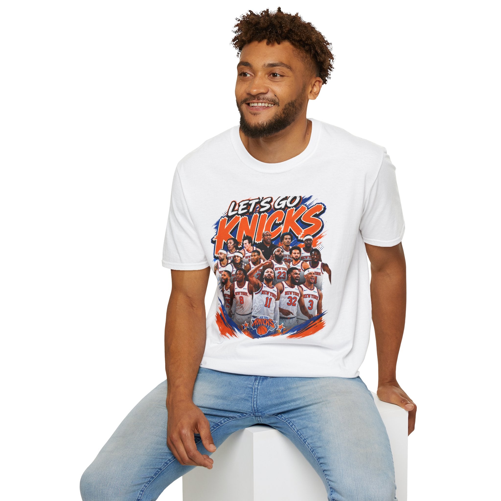 Let's Go Knicks T‑Shirt — New York Knicks Fan Tee