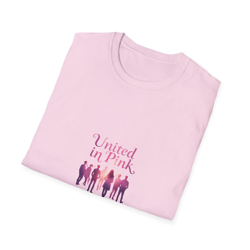 Pink Unity Unisex T-Shirt - United in Pink Design