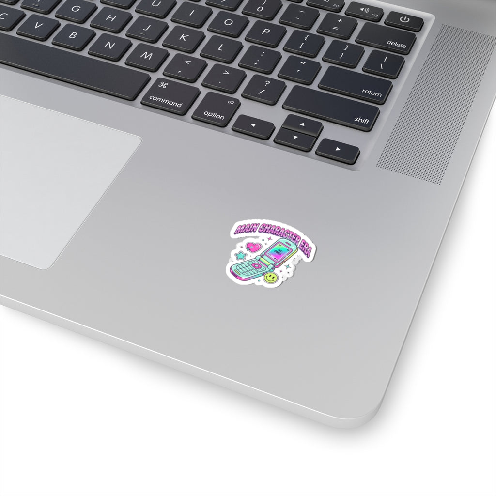 Main Character Era Sticker | Y2K aesthetic, retro flip phone decal