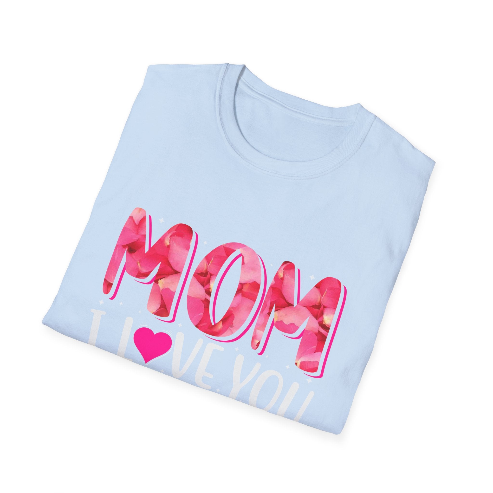 Mom Everyday T-Shirt – Pink Heart Mother’s Day Tee