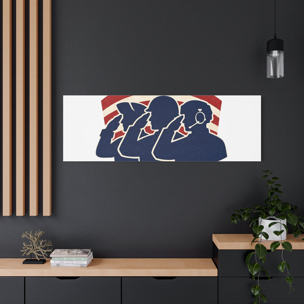 Memorial Day 1776–2026 Canvas | USA 250, patriotic vintage distressed