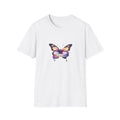 Breast Cancer Butterfly Graphic T-Shirt