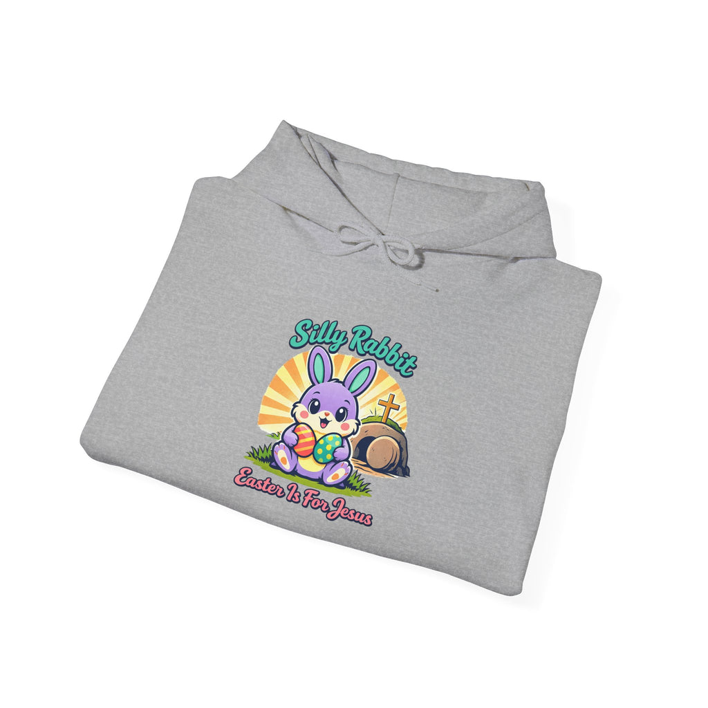 Resurrected Bunny Tee Hoodie | Easter Christian, Church Humor, Pastel Retro