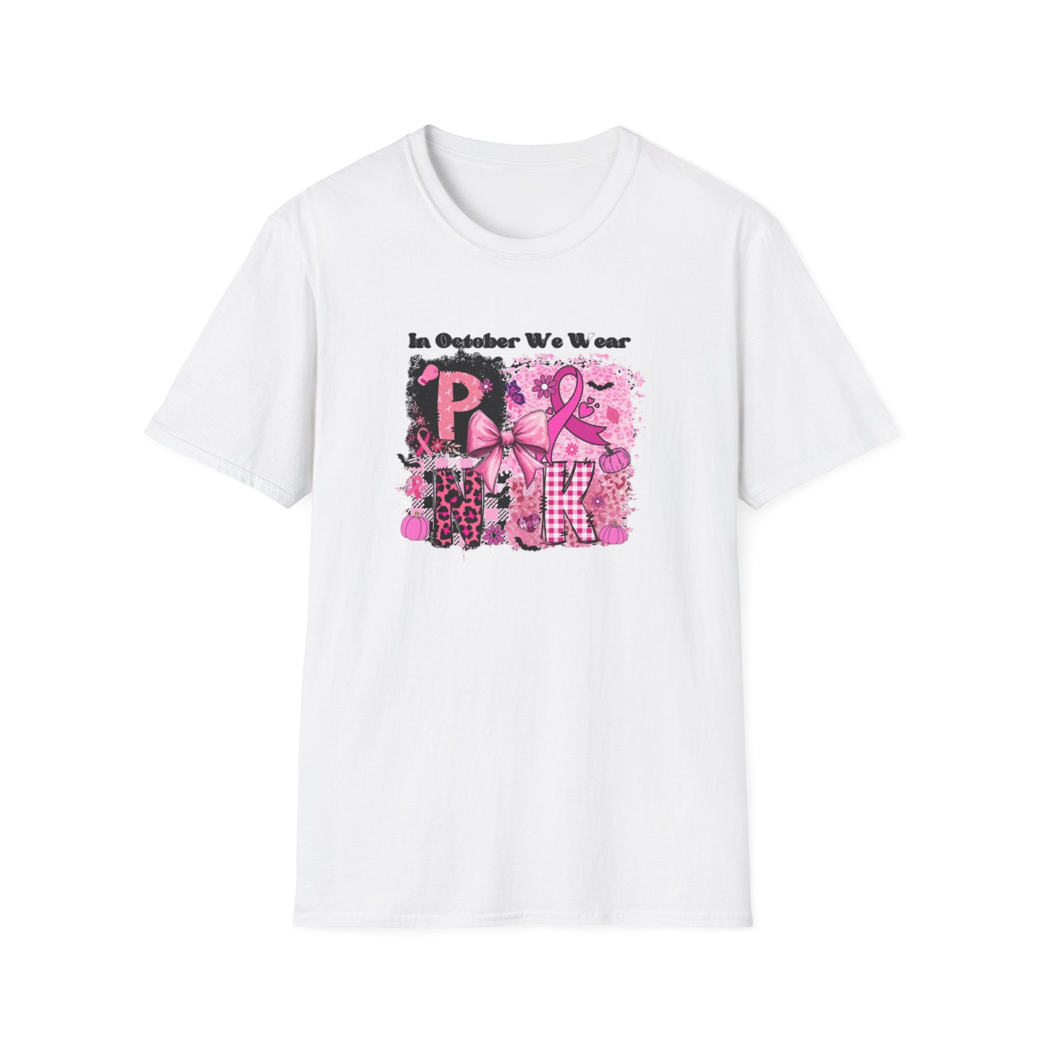 Pink October Breast Cancer Awareness T-Shirt