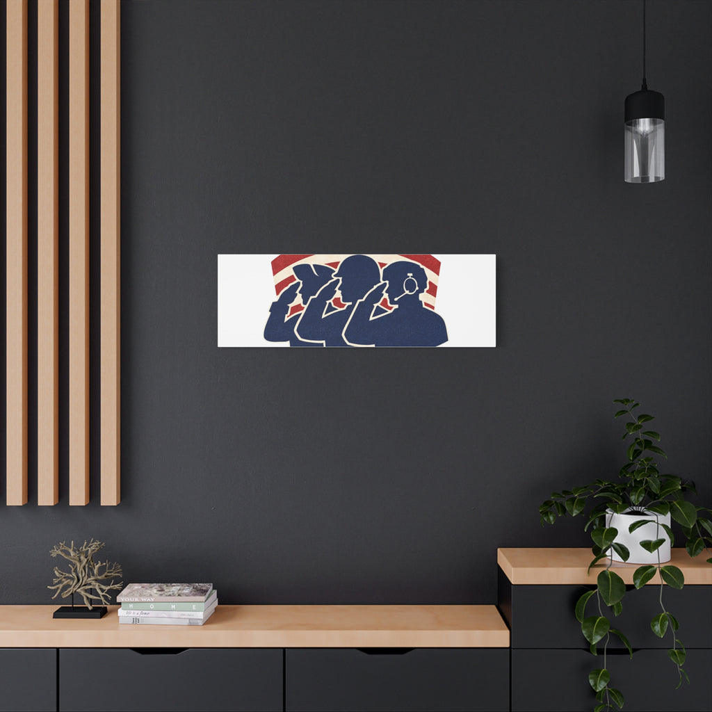 Memorial Day 1776–2026 Canvas | USA 250, patriotic vintage distressed