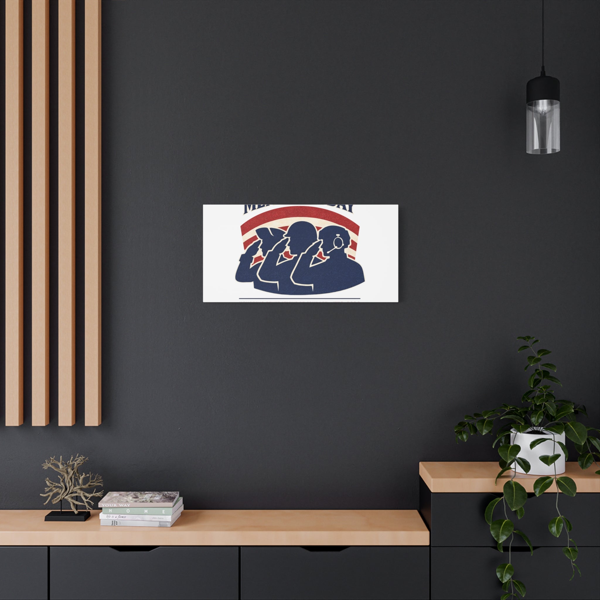 Memorial Day 1776–2026 Canvas | USA 250, patriotic vintage distressed
