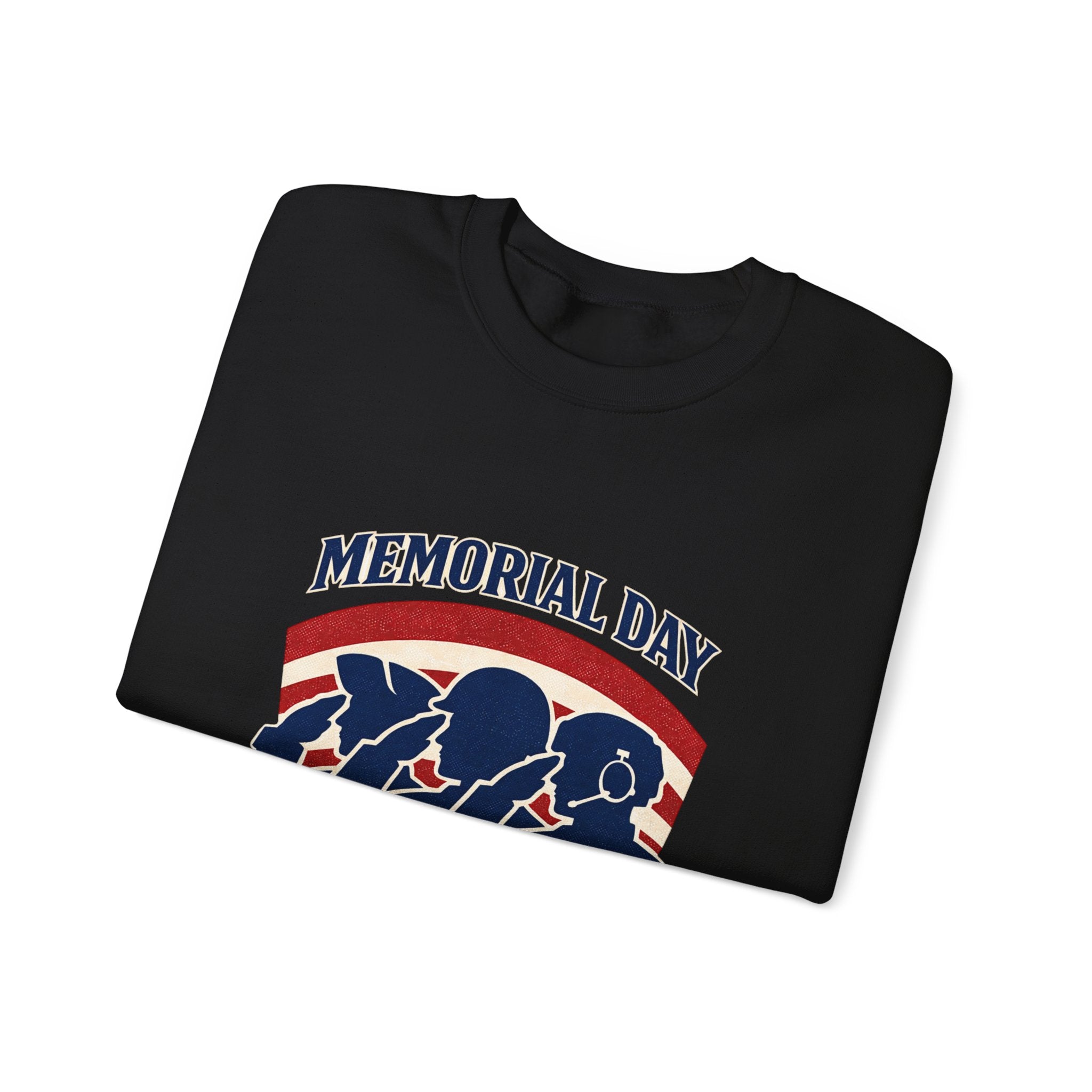 Memorial Day 1776–2026 Crewneck Sweatshirt | USA 250, vintage distressed patriotic
