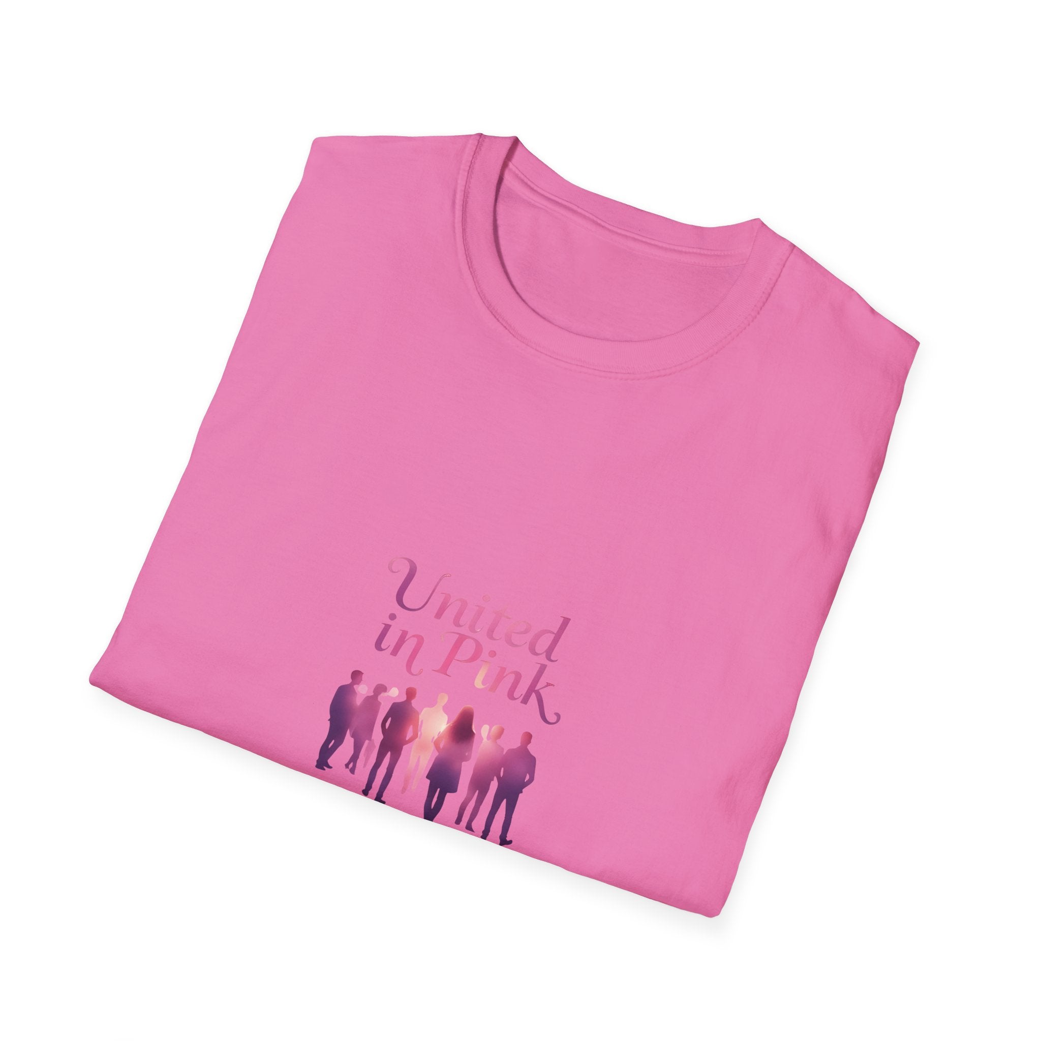 Pink Unity Unisex T-Shirt - United in Pink Design