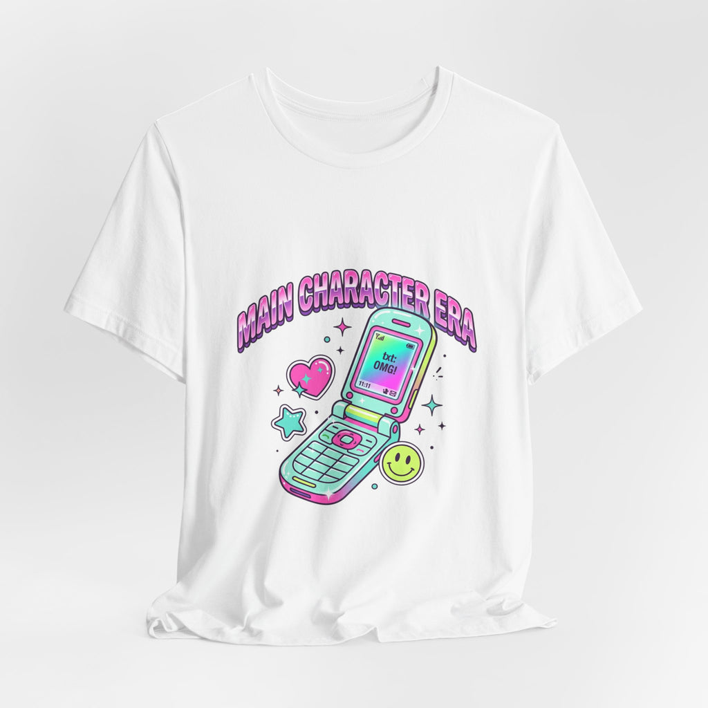 Retro Flip Phone Graphic Tee | Y2K shirt, 2000s aesthetic