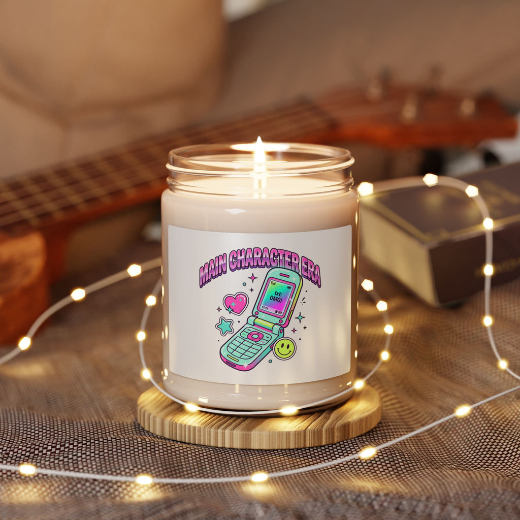 Y2K Phone Graphic Soy Candle | 9oz, 2000s Aesthetic