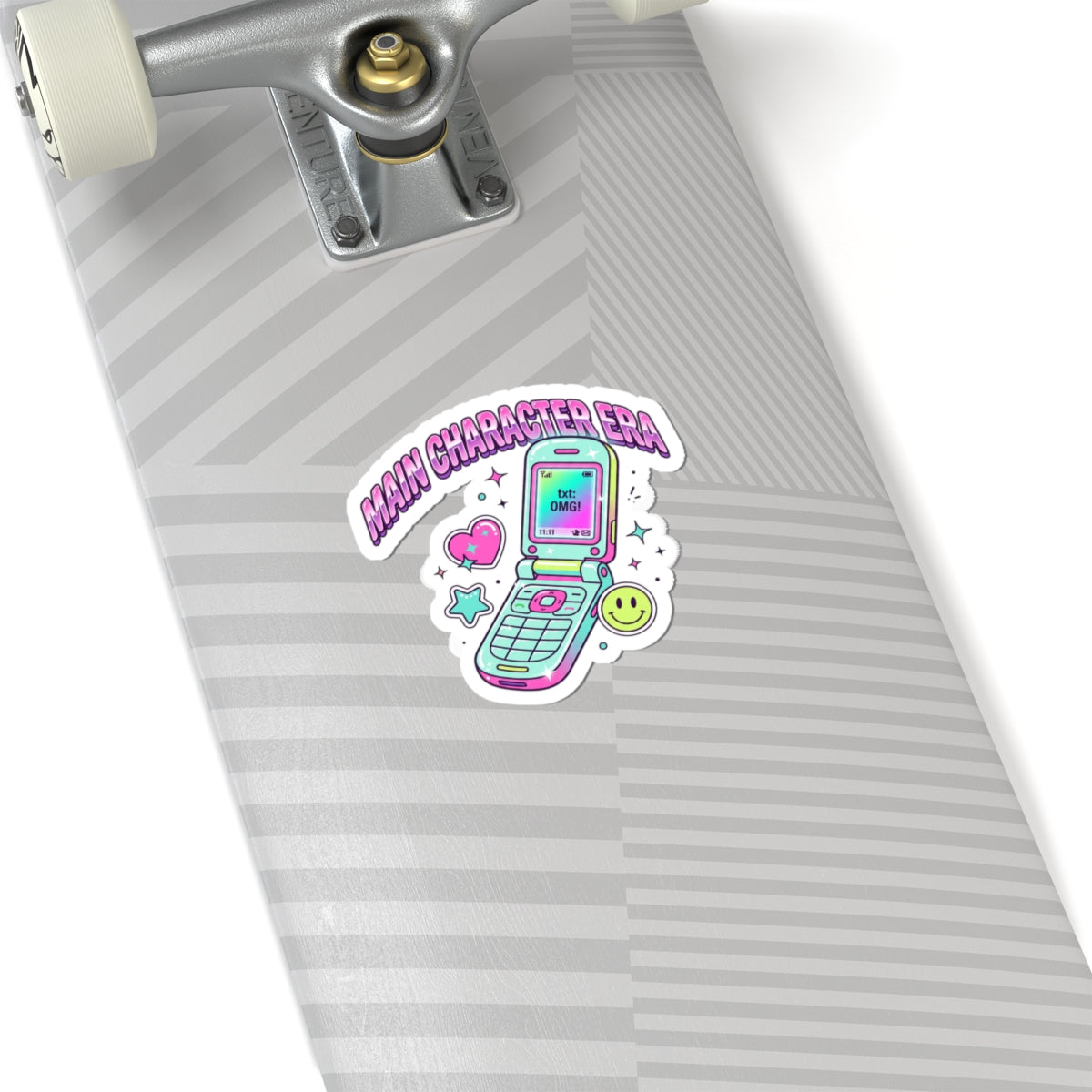 Main Character Era Sticker | Y2K aesthetic, retro flip phone decal