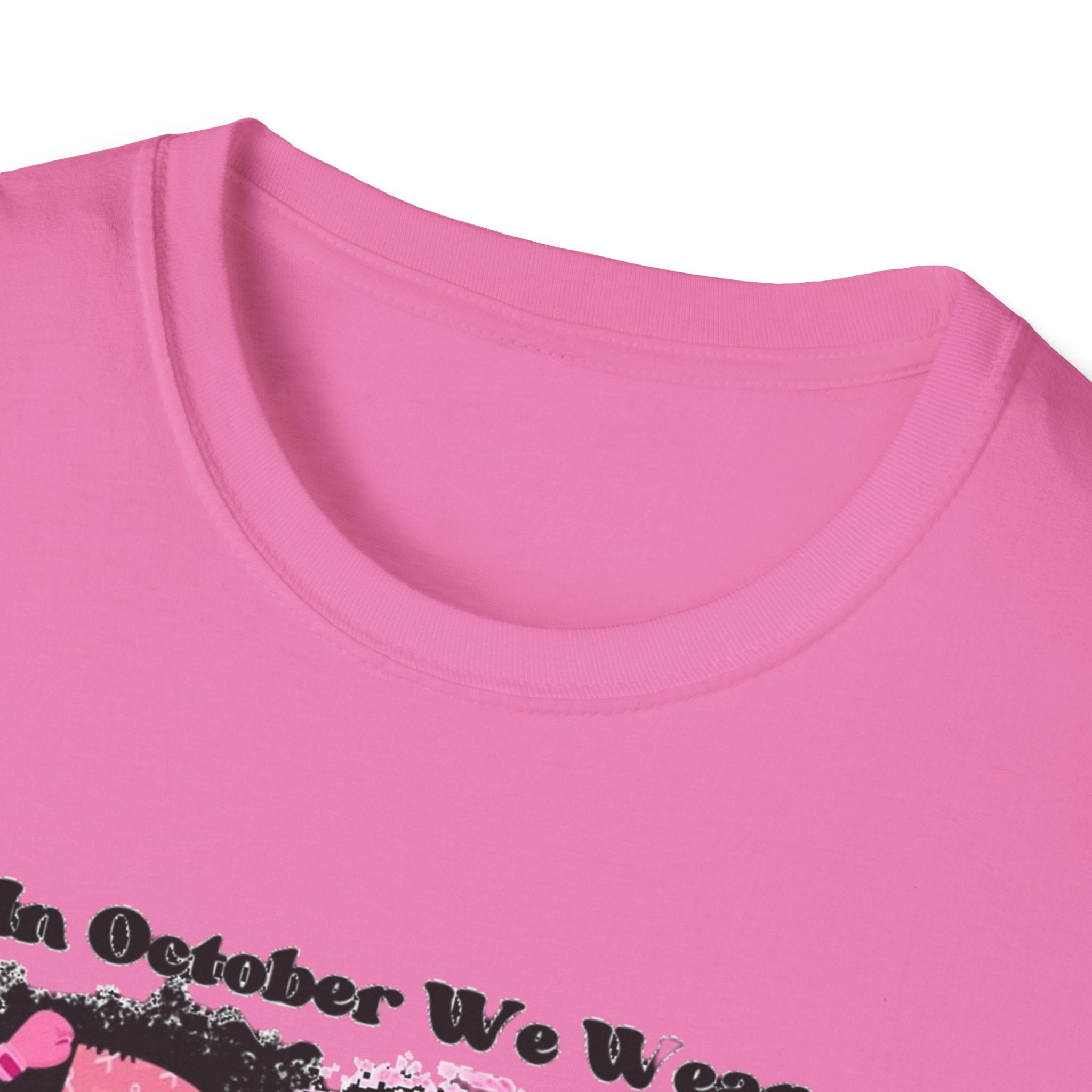 Pink October Breast Cancer Awareness T-Shirt
