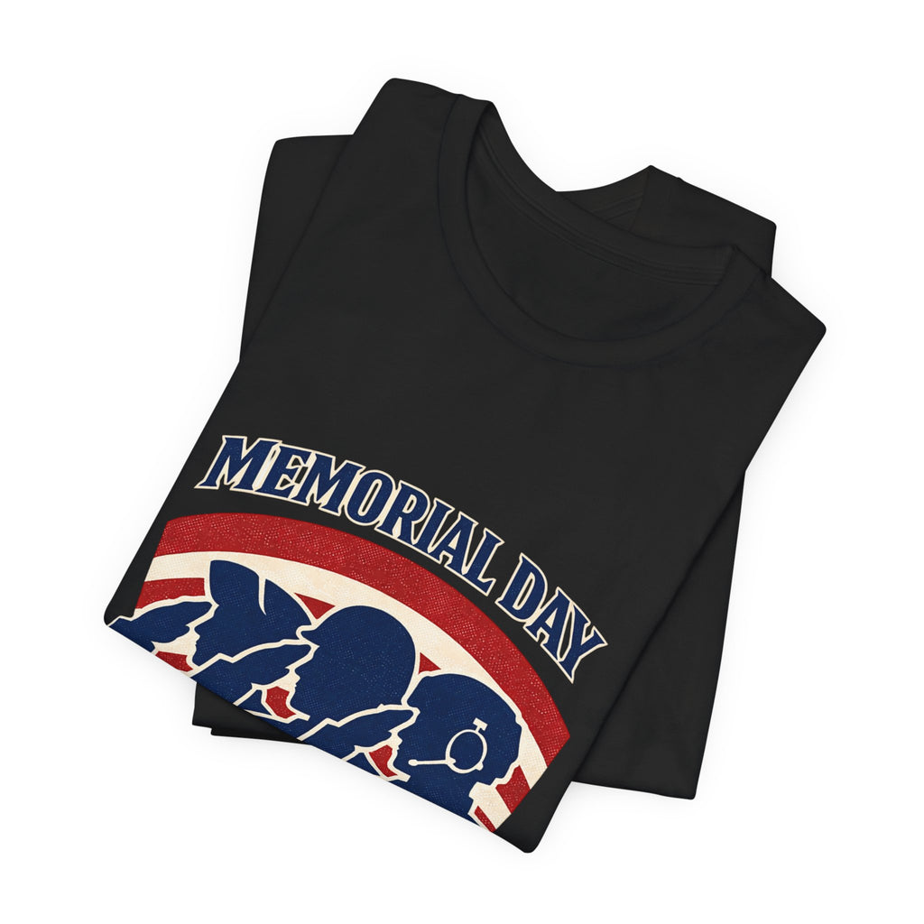 Memorial Day 1776–2026 USA 250 Vintage Distressed T-Shirt | Patriotic Red White Blue