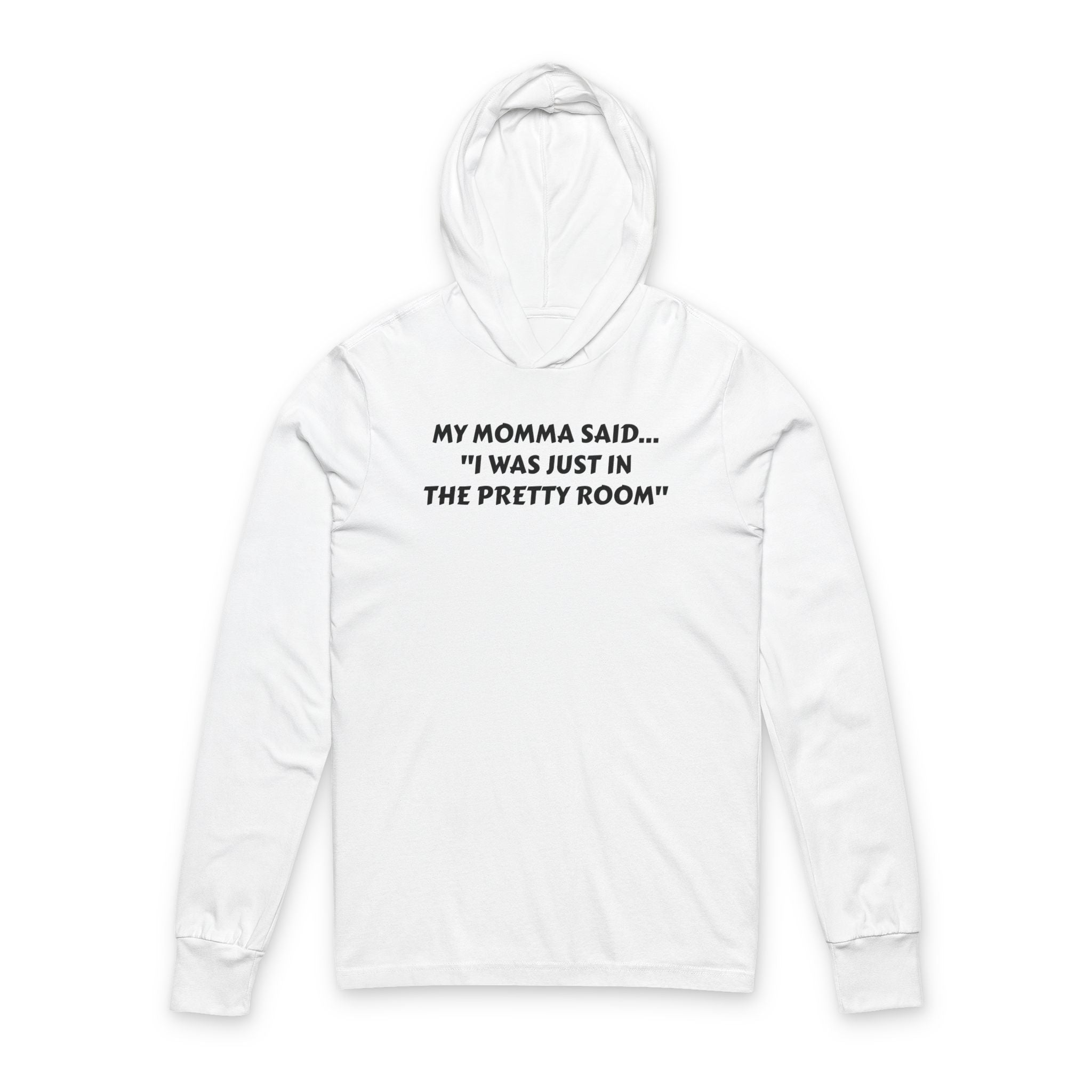 Unisex Hooded Long Sleeve Tee, Casual Hoodie, Fun Gift for Moms, Comfortable Wear, Perfect for Everyday, Celebrations, Family Events