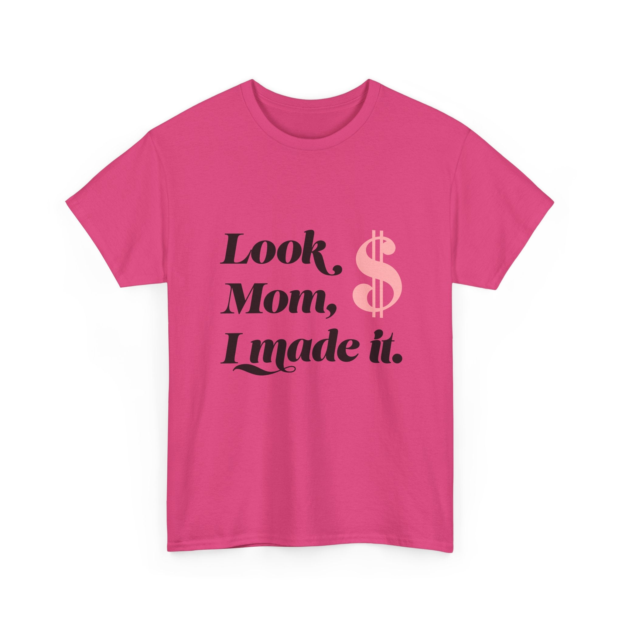 Look, Mom, I Made It! Unisex Heavy Cotton Tee