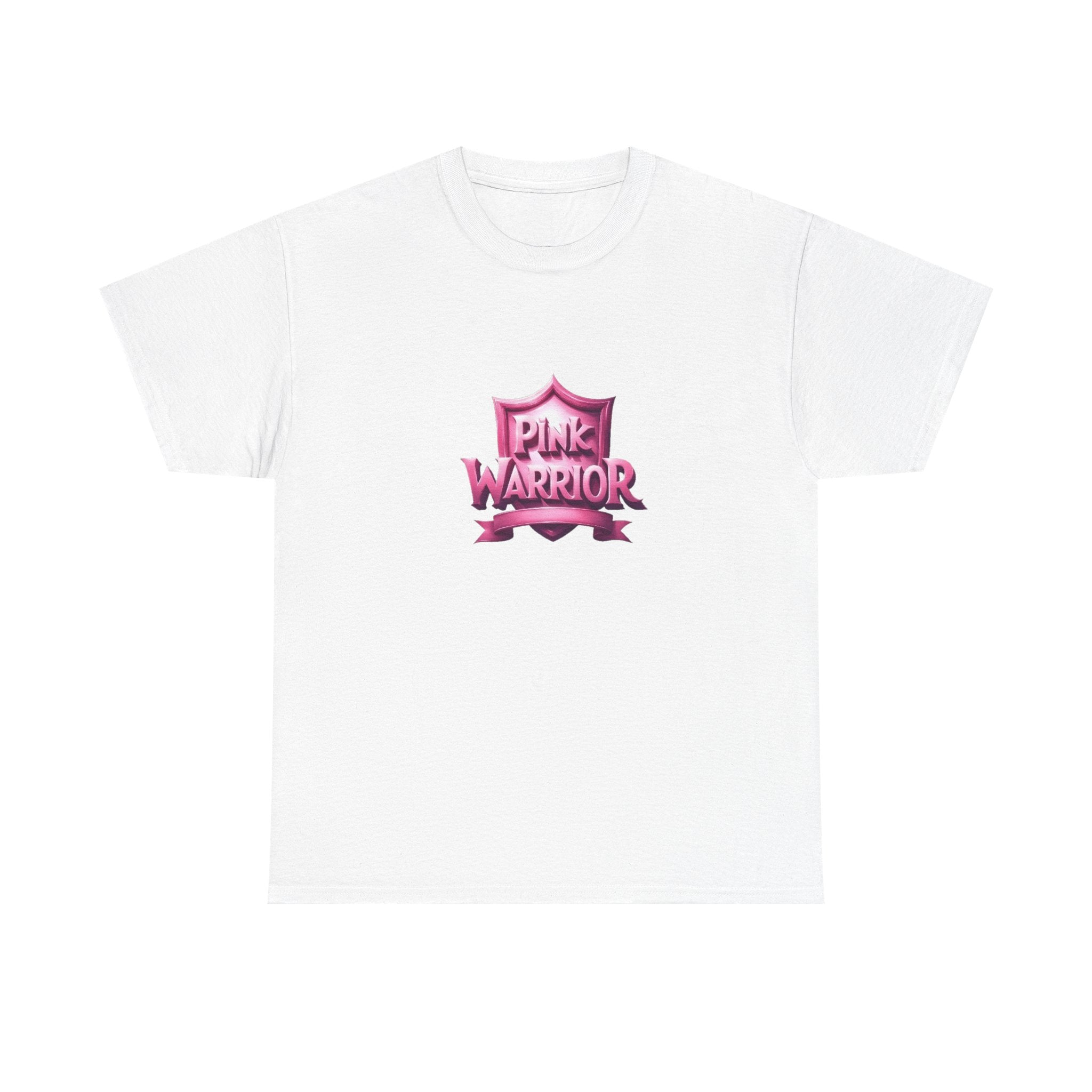 Pink Warrior T-Shirt Gift for Breast Cancer Awareness Advocates
