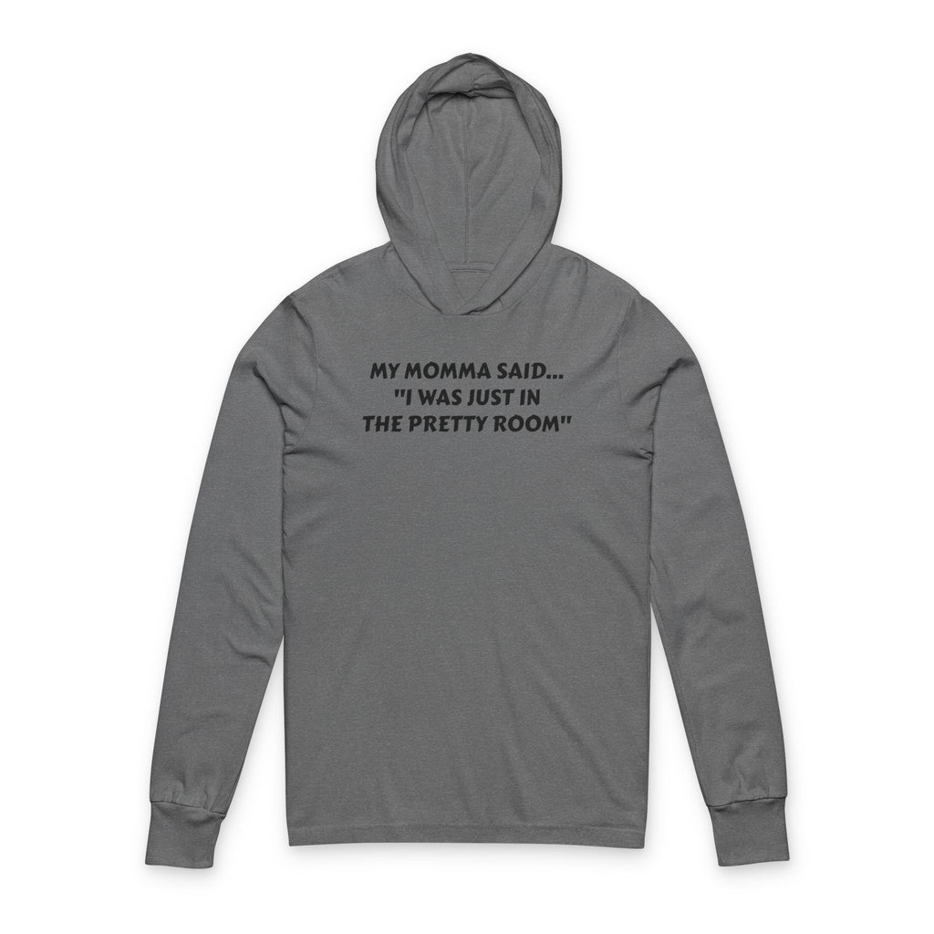 Unisex Hooded Long Sleeve Tee, Casual Hoodie, Fun Gift for Moms, Comfortable Wear, Perfect for Everyday, Celebrations, Family Events