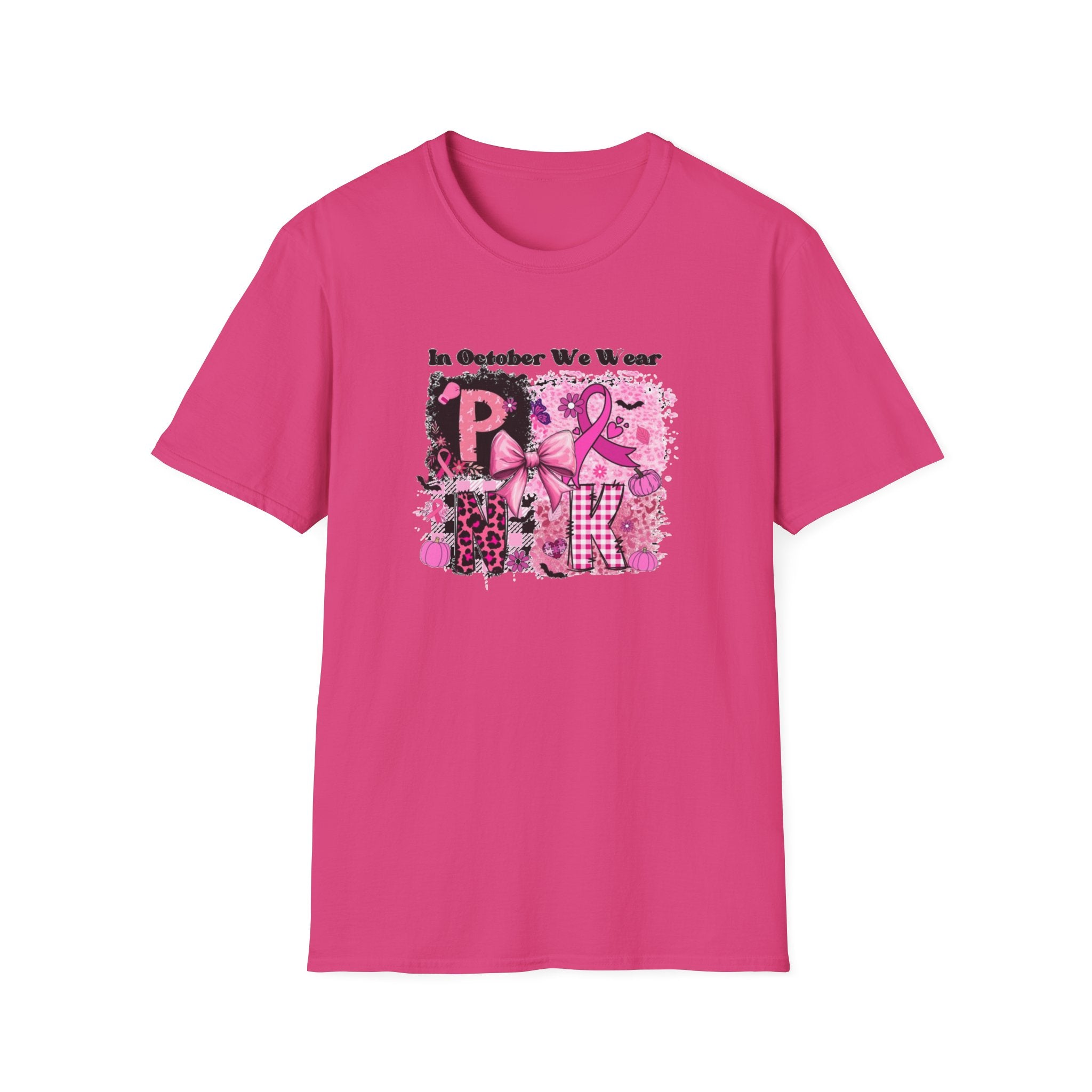 Pink October Breast Cancer Awareness T-Shirt