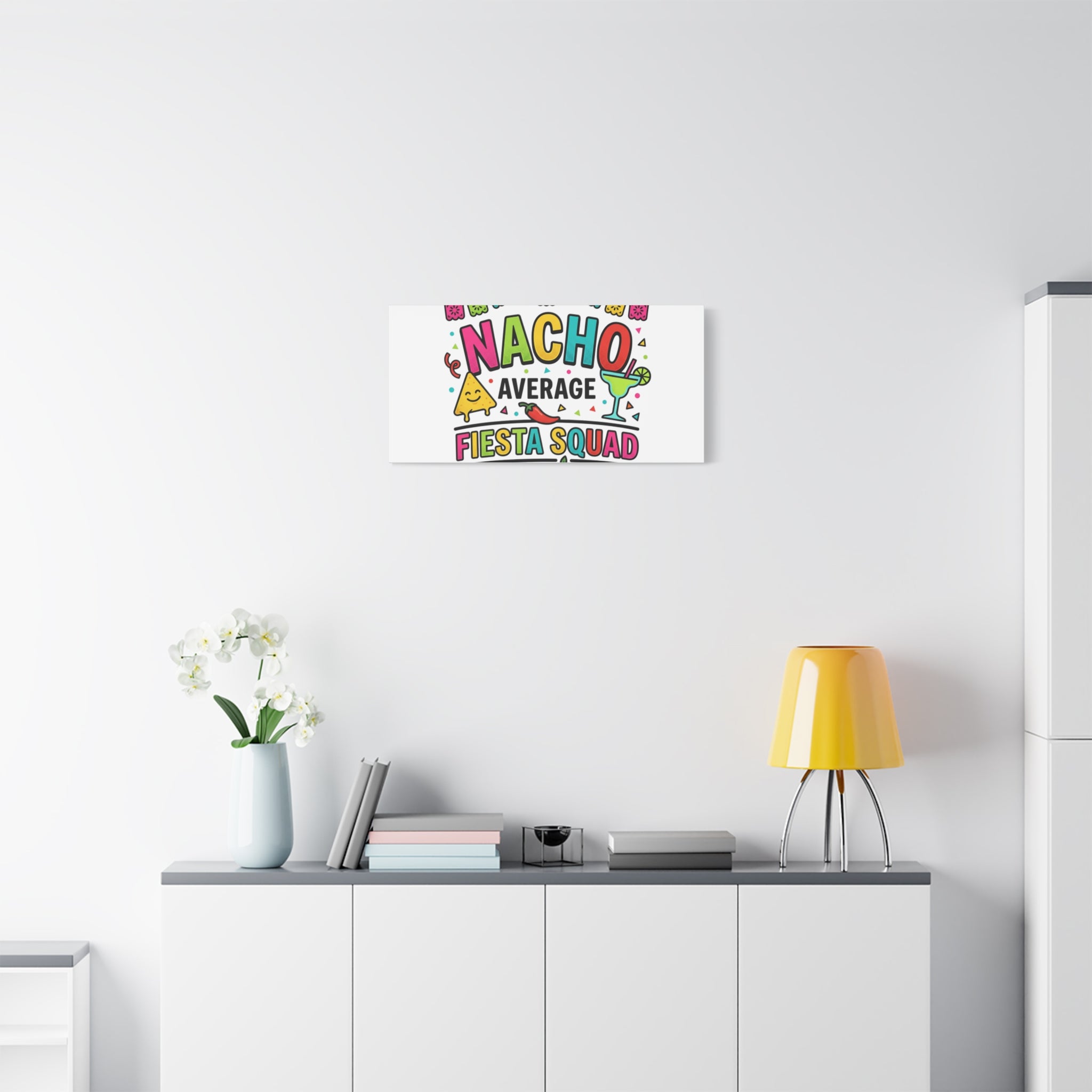 Nacho Average Fiesta Squad Canvas | Cinco de Mayo, Margarita Taco Art