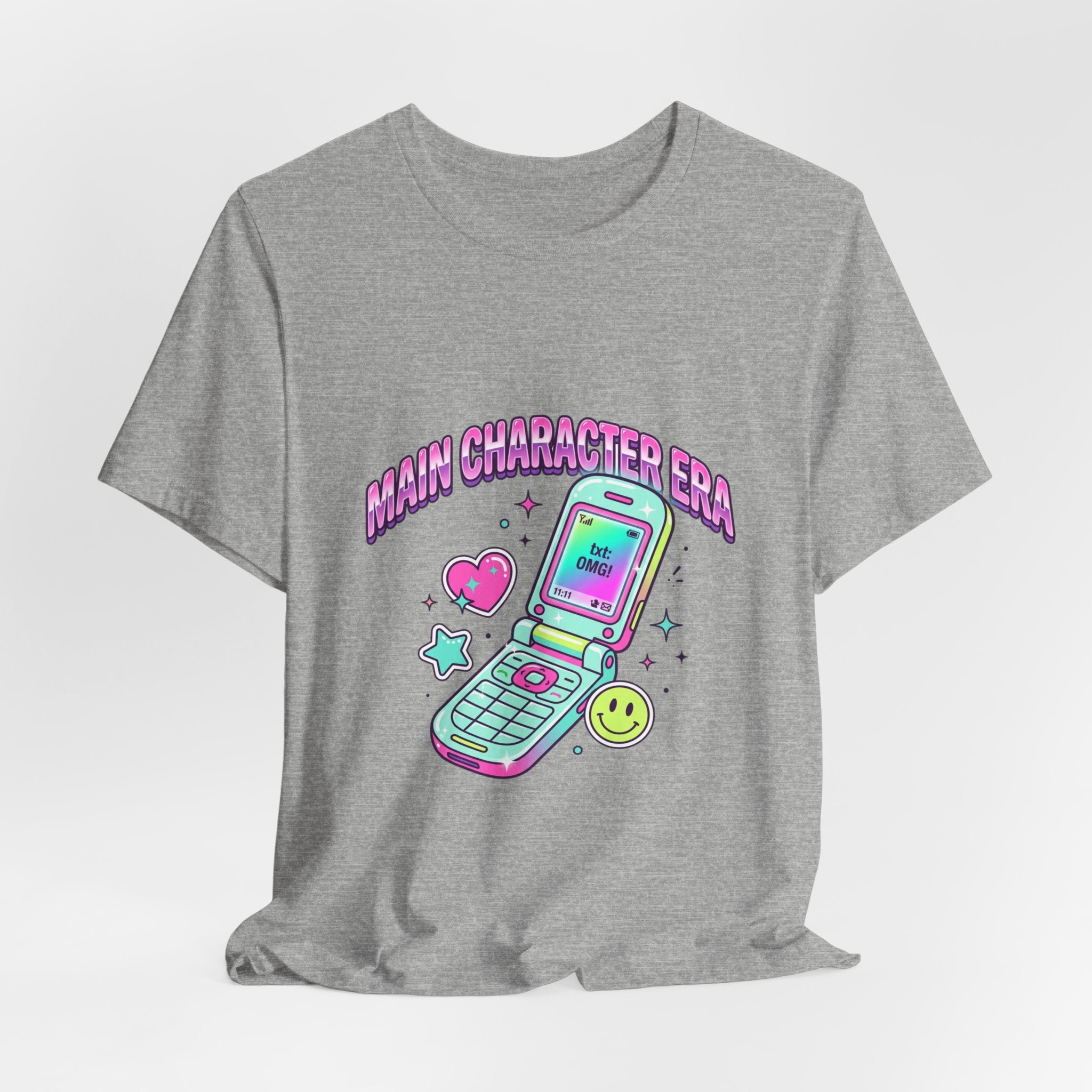 Retro Flip Phone Graphic Tee | Y2K shirt, 2000s aesthetic