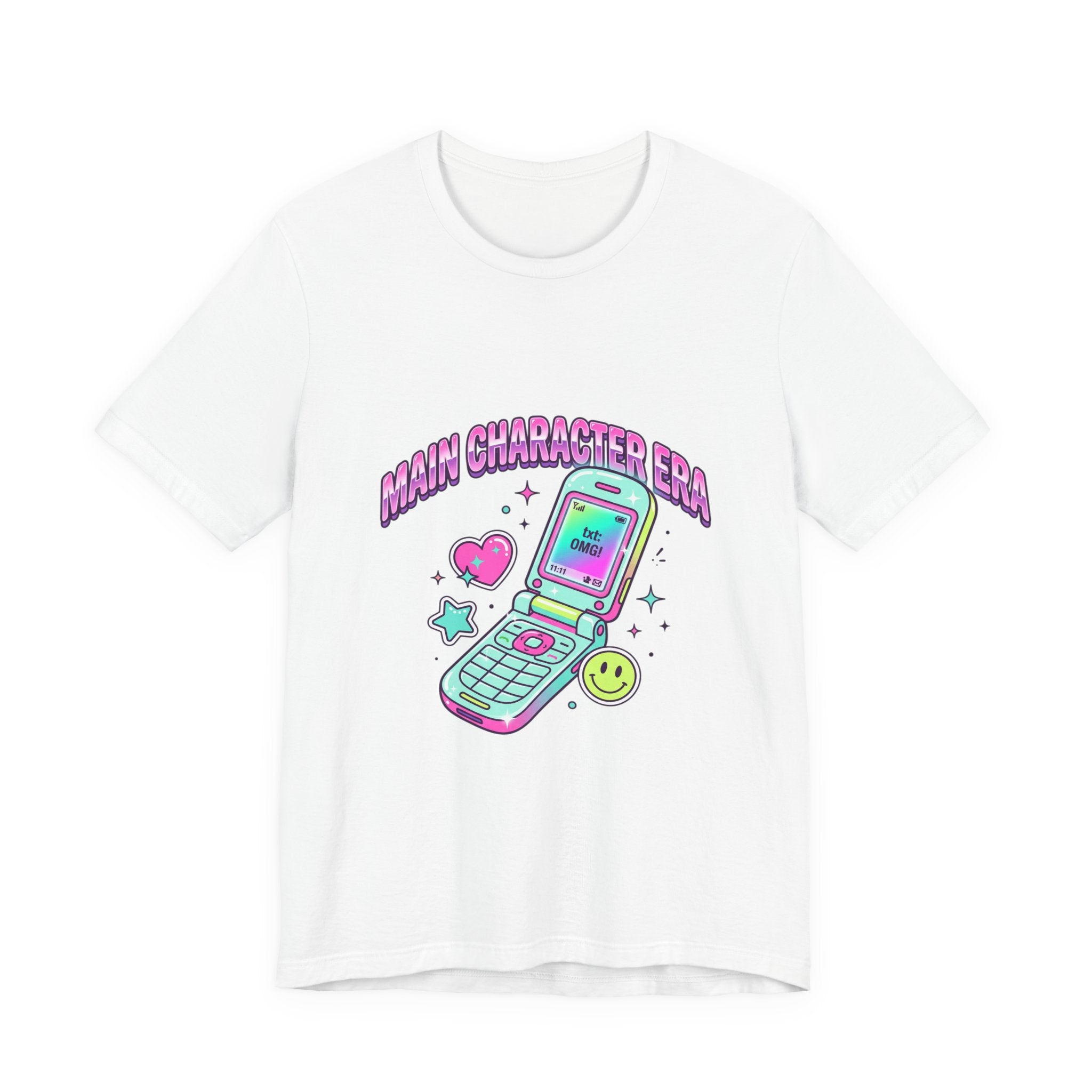 Retro Flip Phone Graphic Tee | Y2K shirt, 2000s aesthetic