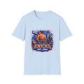 New York Knicks Basketball T-Shirt — City Skyline Player Collage