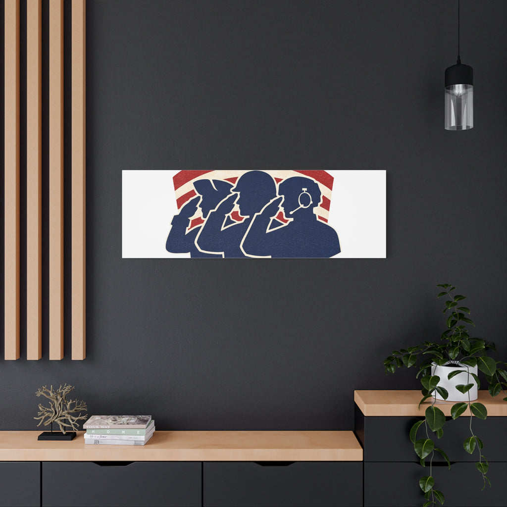 Memorial Day 1776–2026 Canvas | USA 250, patriotic vintage distressed
