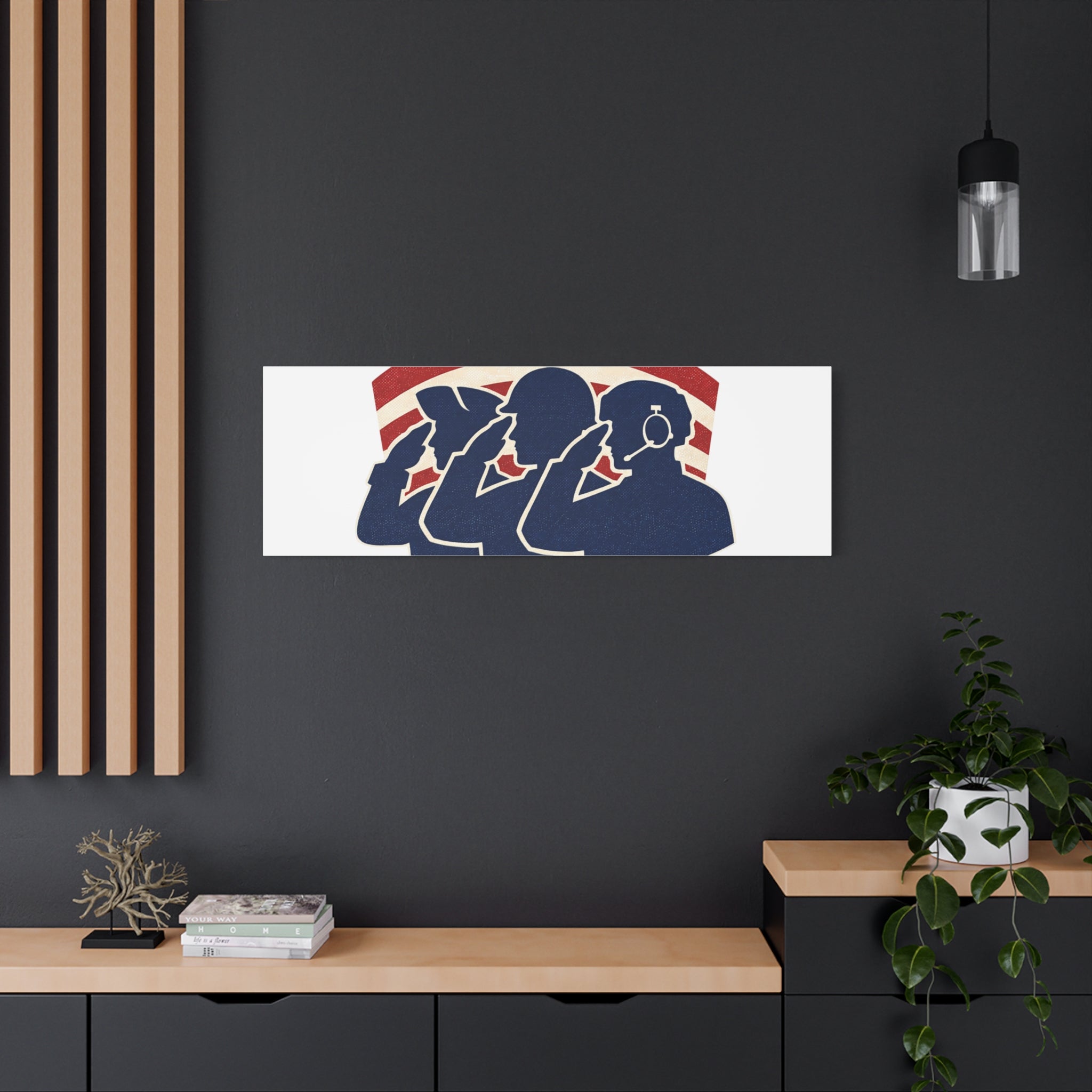 Memorial Day 1776–2026 Canvas | USA 250, patriotic vintage distressed