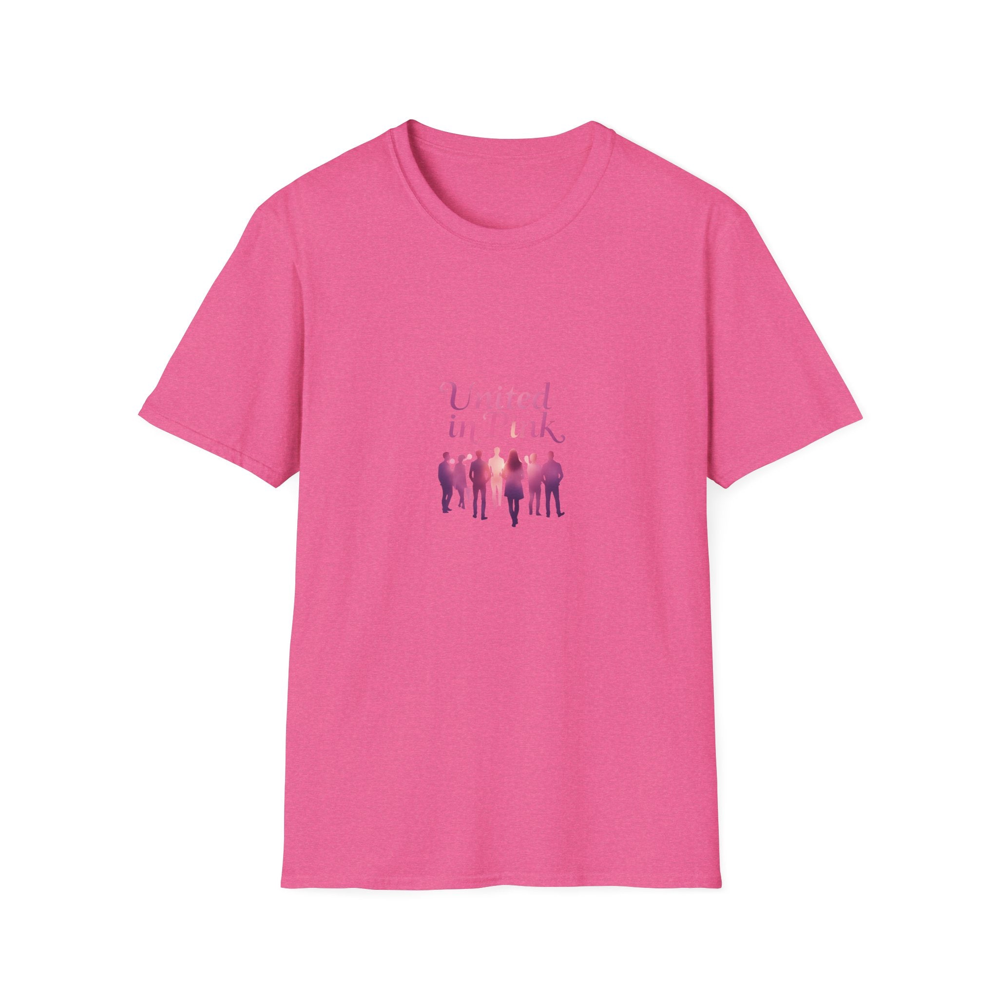 Pink Unity Unisex T-Shirt - United in Pink Design