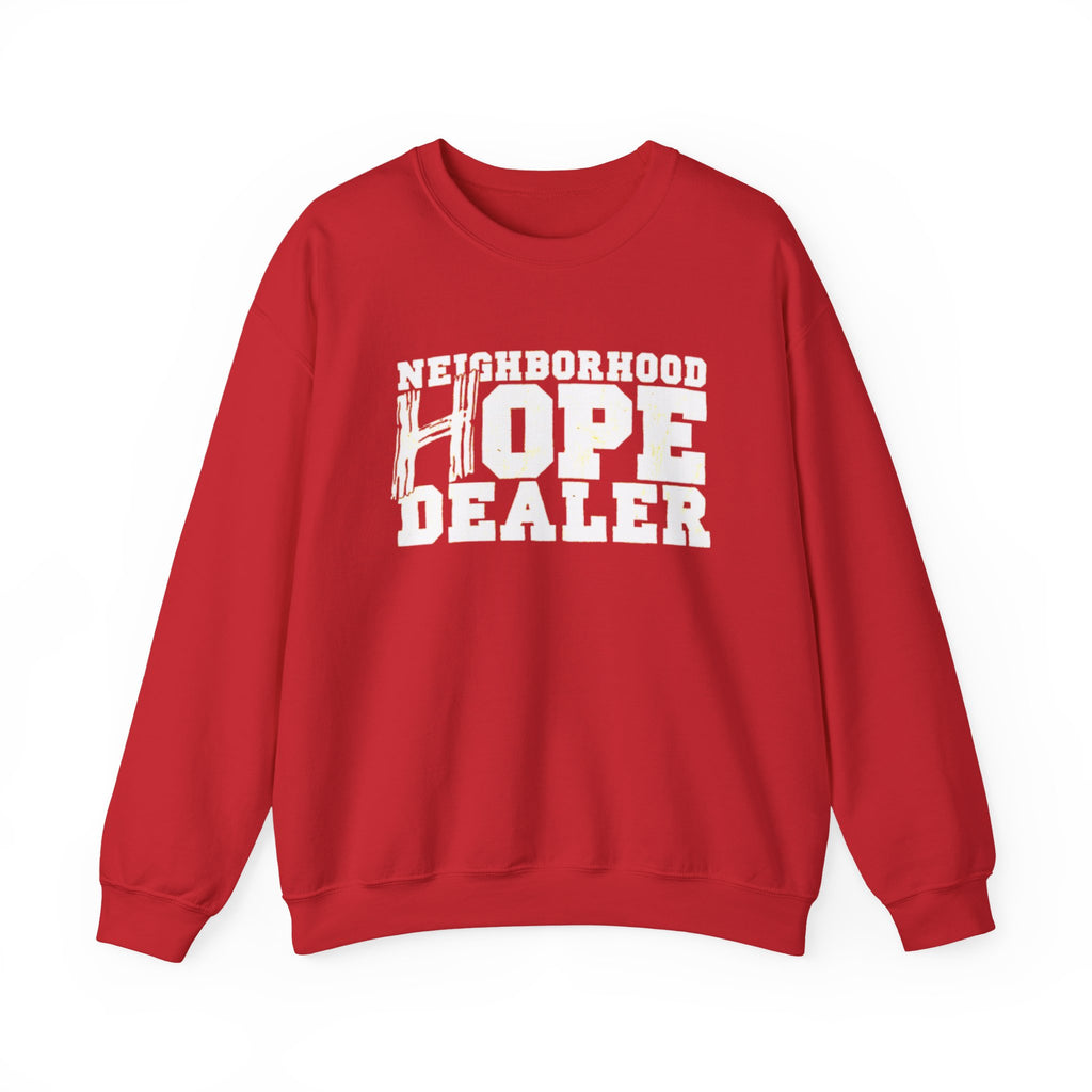 Minimal White Crewneck Sweatshirt — Classic Lightweight Pullover