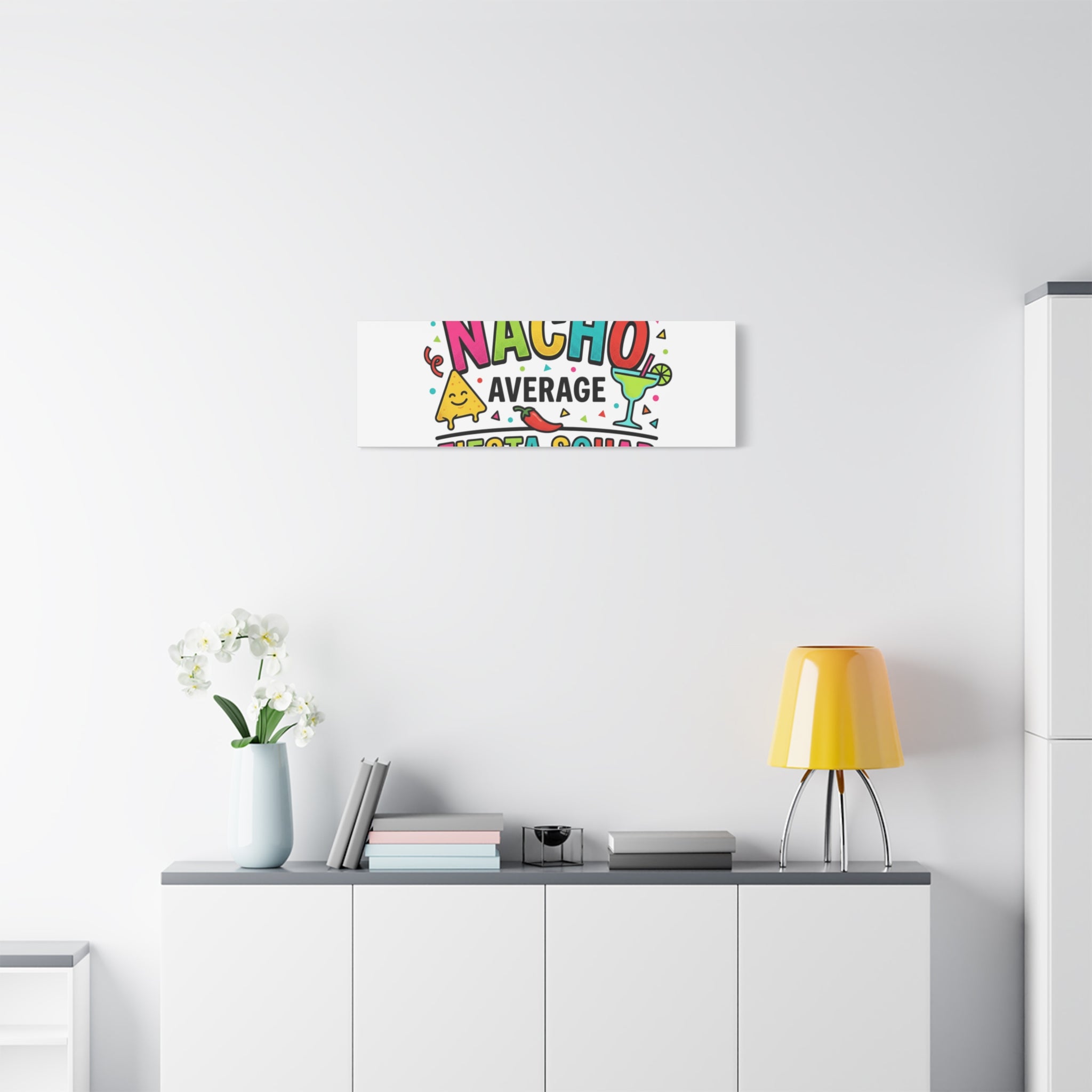 Nacho Average Fiesta Squad Canvas | Cinco de Mayo, Margarita Taco Art