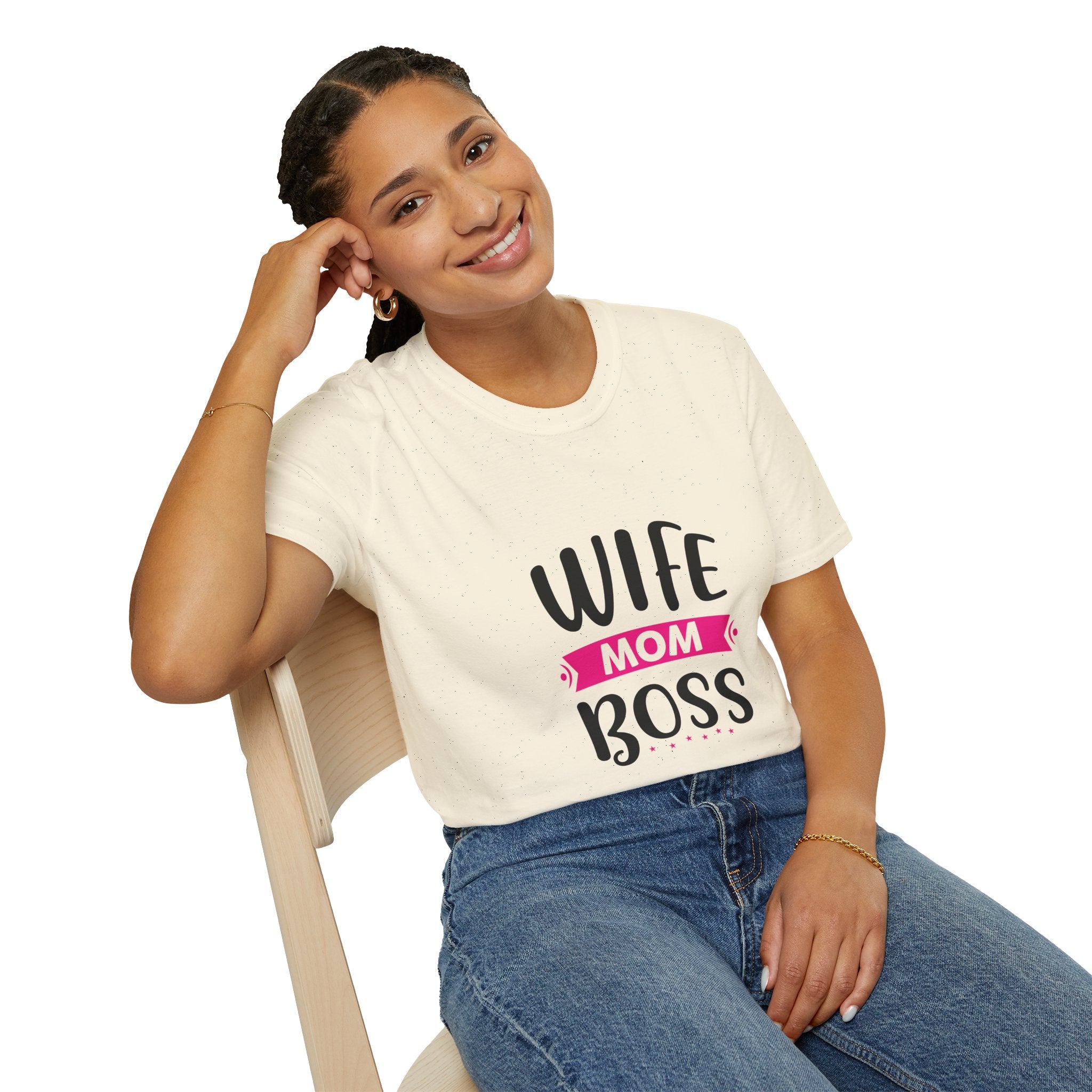 Wife Mom Boss T-Shirt – Mother’s Day Graphic Tee