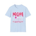 Mom Everyday T-Shirt – Pink Heart Mother’s Day Tee
