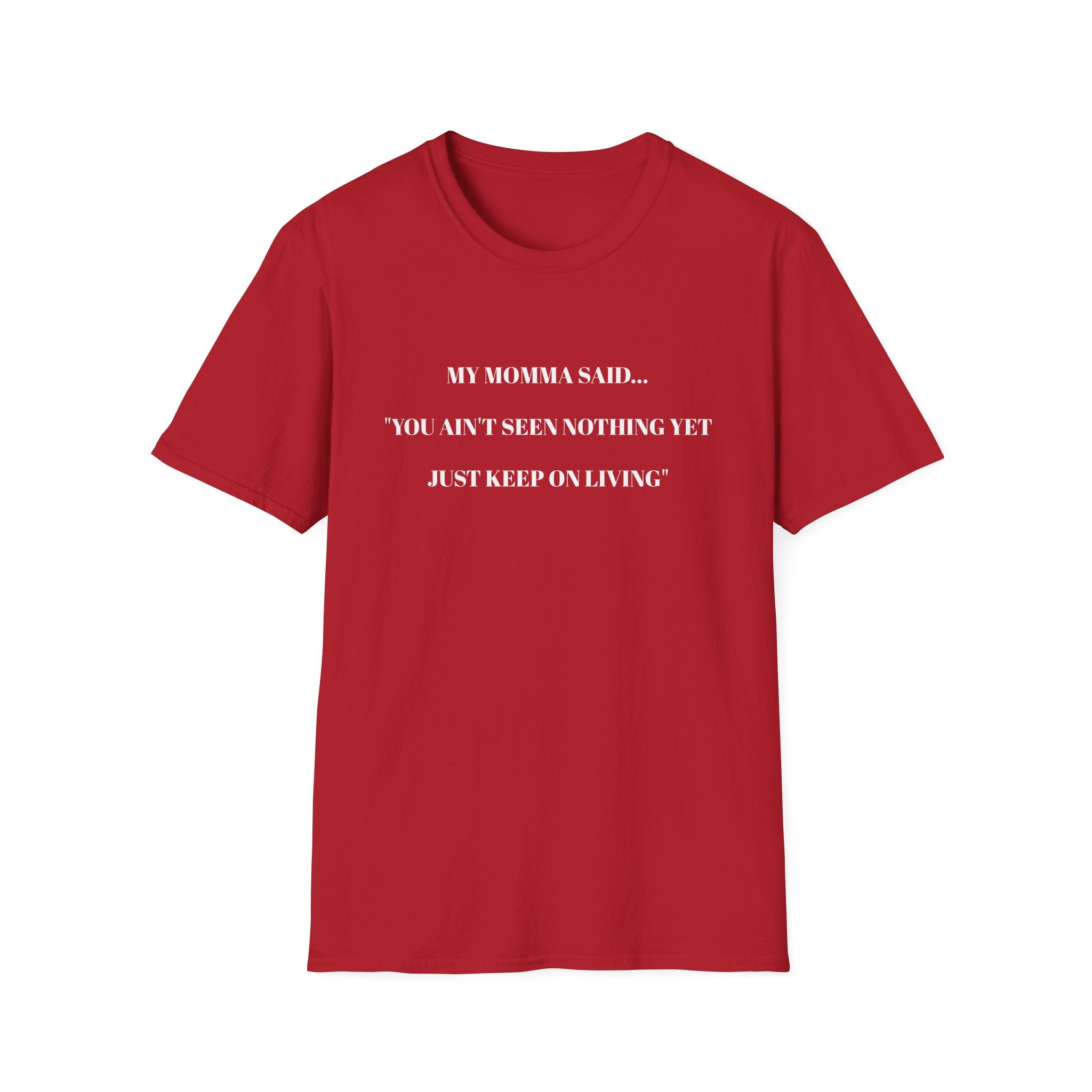 Inspirational Unisex T-Shirt | My Momma Said Quote | Perfect Gift for Motivational Moments, Casual Wear, Birthdays, Self-Care, [...]