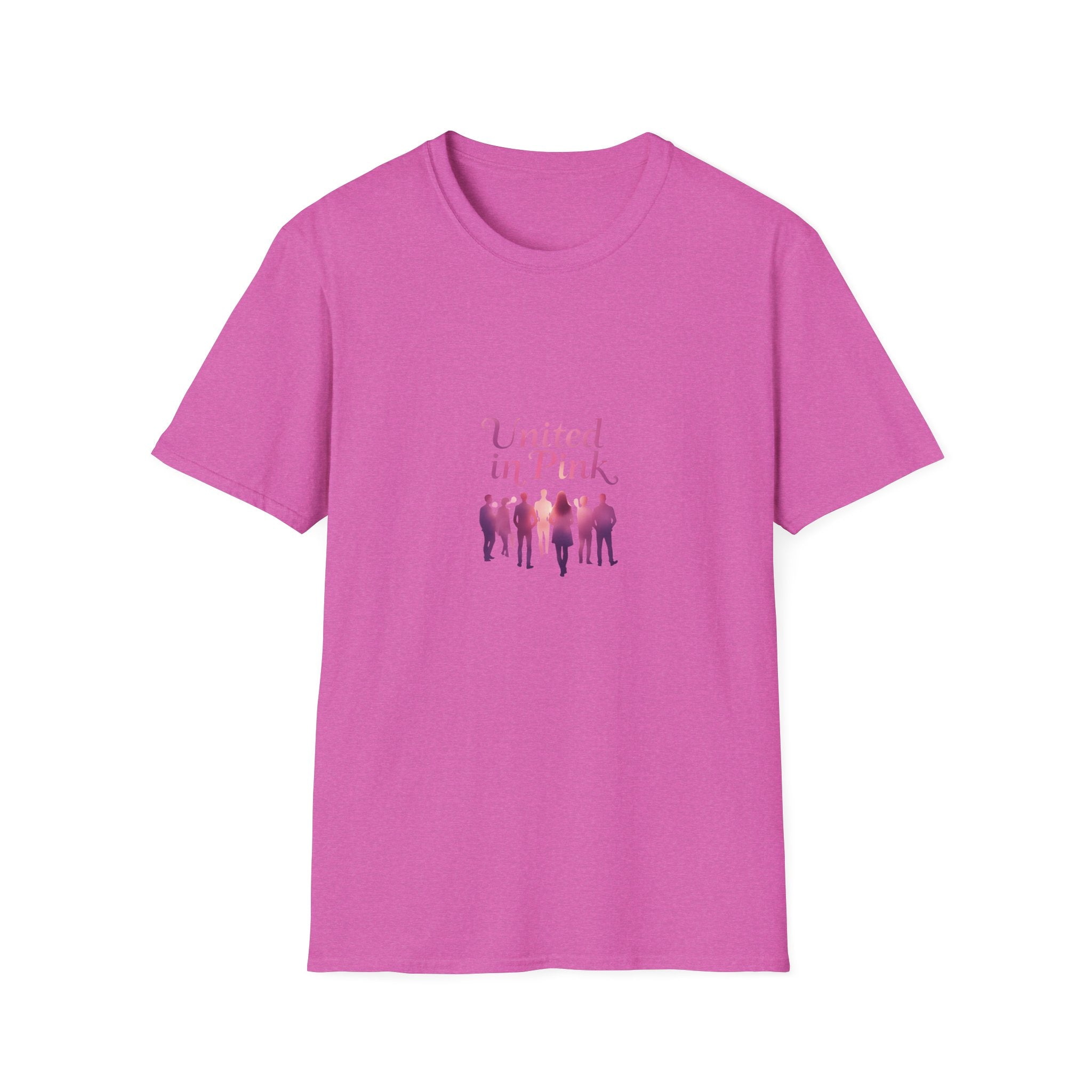 Pink Unity Unisex T-Shirt - United in Pink Design