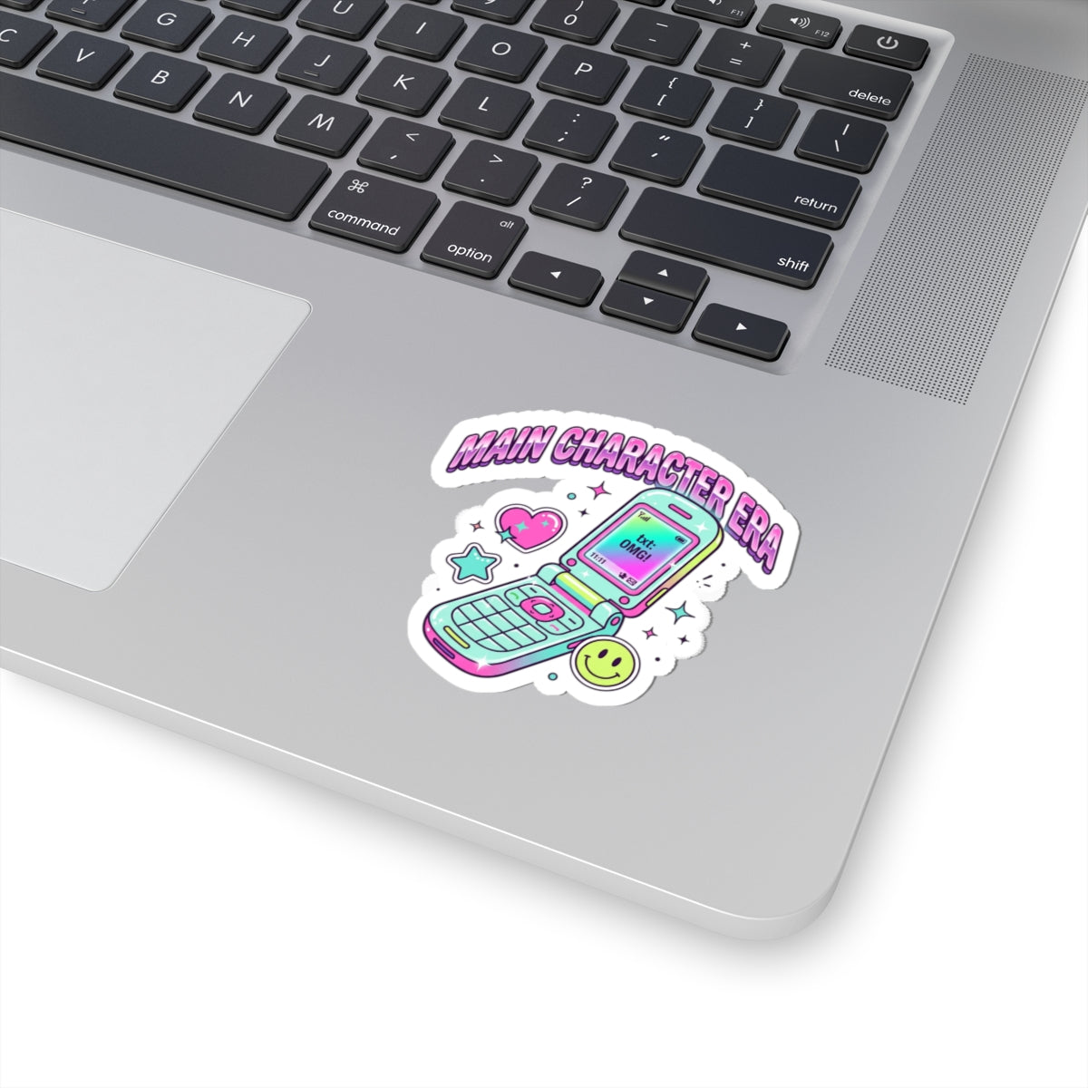 Main Character Era Sticker | Y2K aesthetic, retro flip phone decal