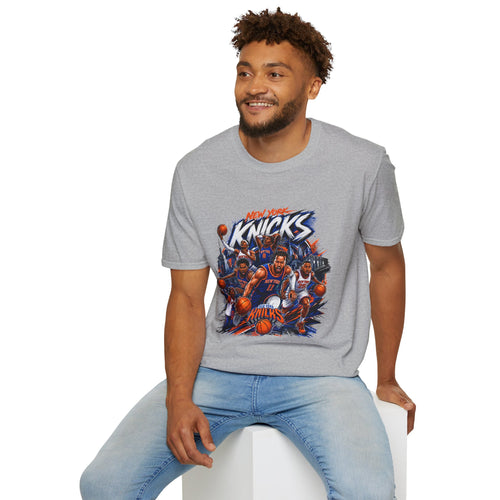 New York Knicks Basketball T-Shirt — Graphic Team Players Tee