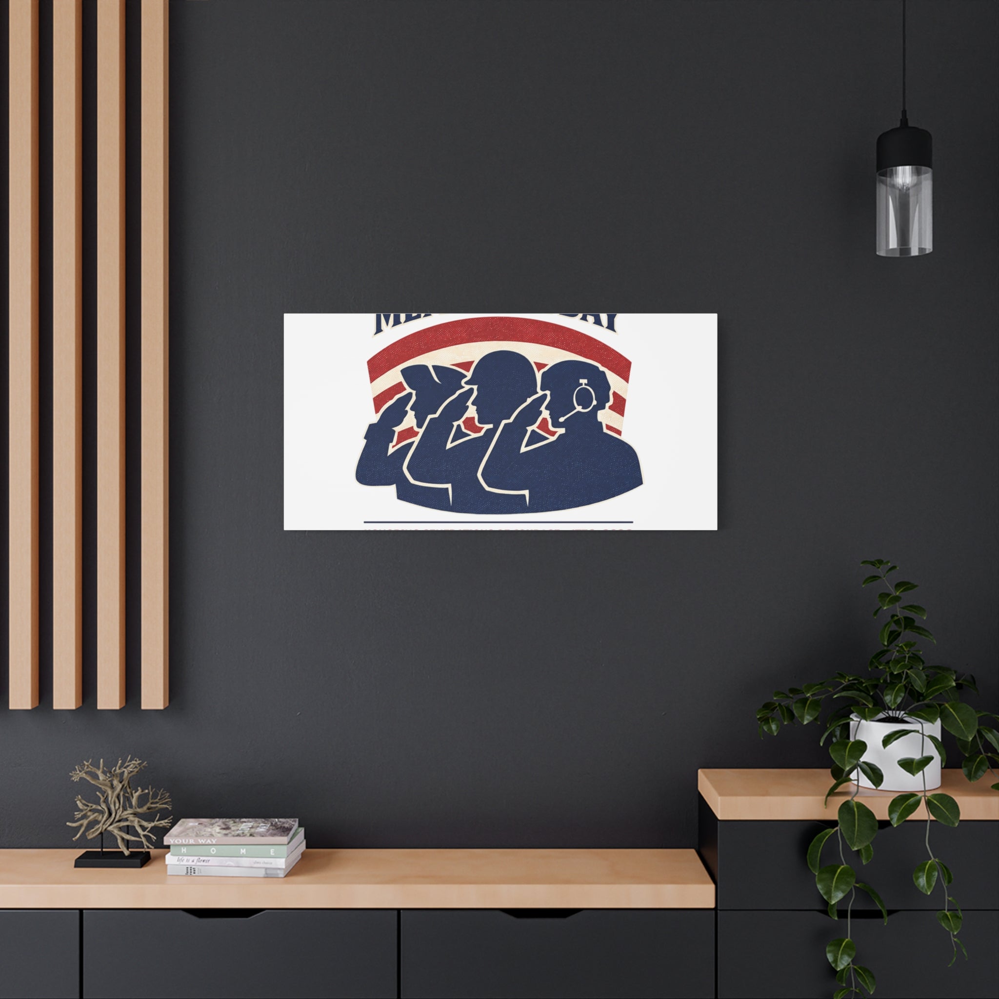 Memorial Day 1776–2026 Canvas | USA 250, patriotic vintage distressed