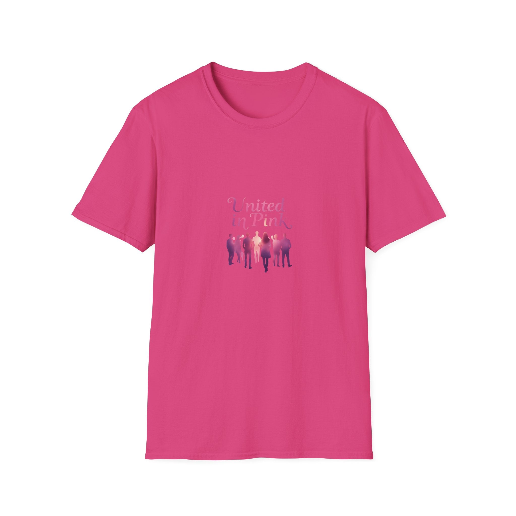 Pink Unity Unisex T-Shirt - United in Pink Design