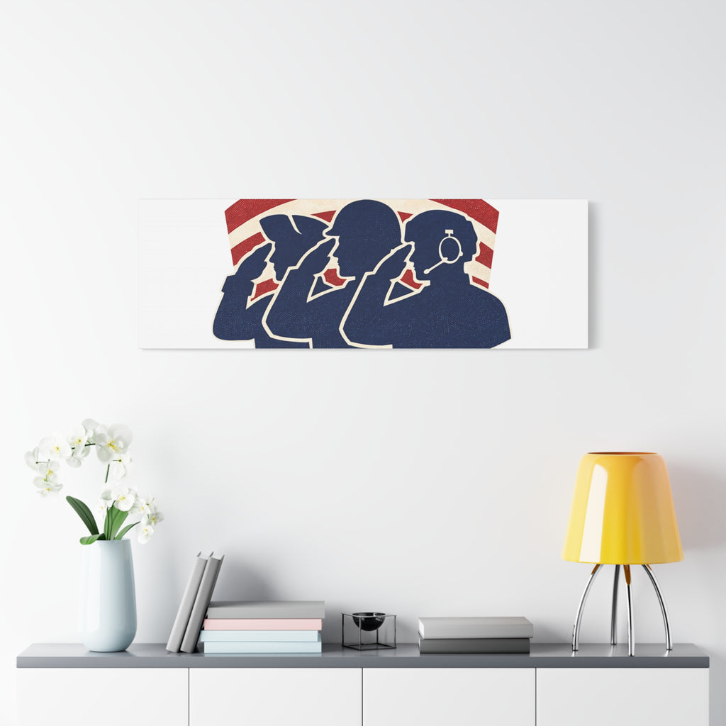 Memorial Day 1776–2026 Canvas | USA 250, patriotic vintage distressed