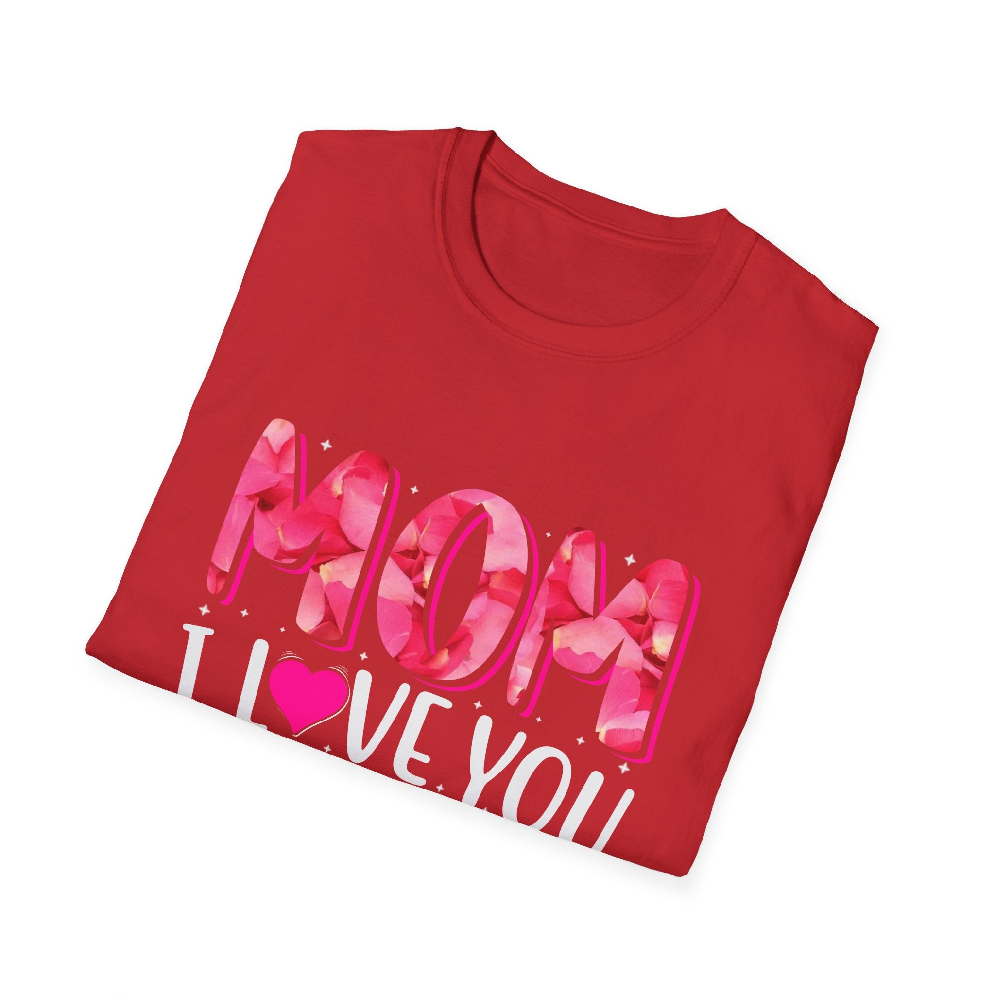 Mom Everyday T-Shirt – Pink Heart Mother’s Day Tee