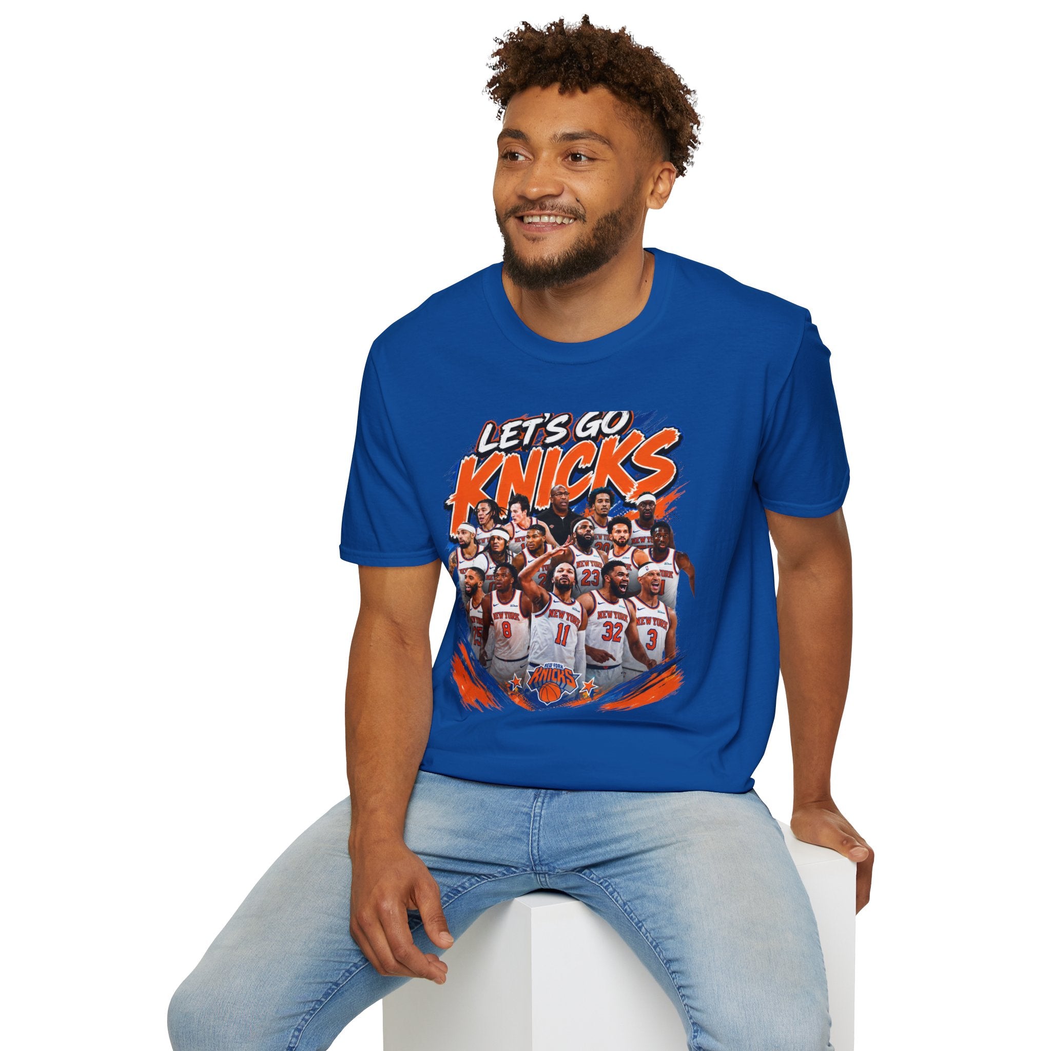 Let's Go Knicks T‑Shirt — New York Knicks Fan Tee