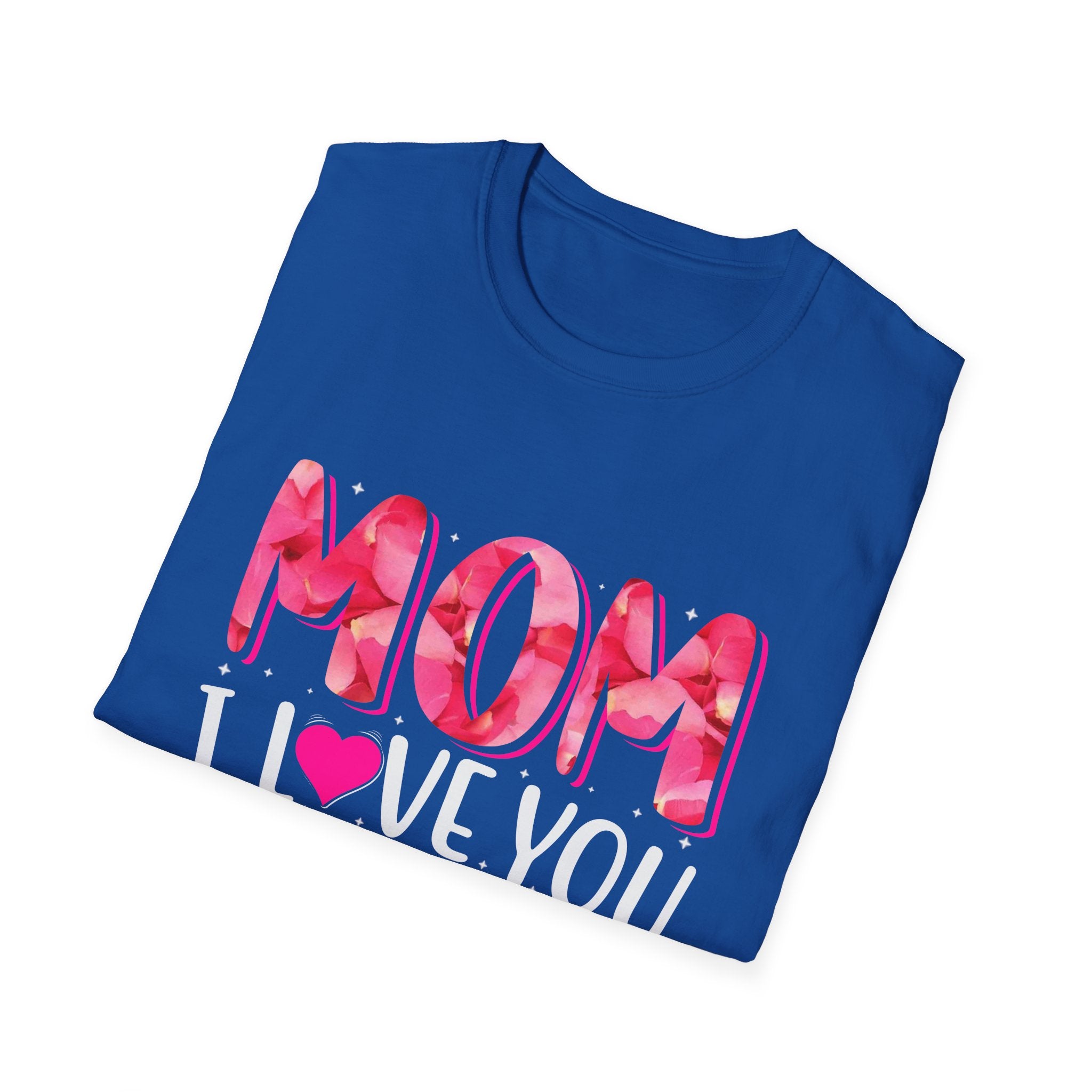 Mom Everyday T-Shirt – Pink Heart Mother’s Day Tee
