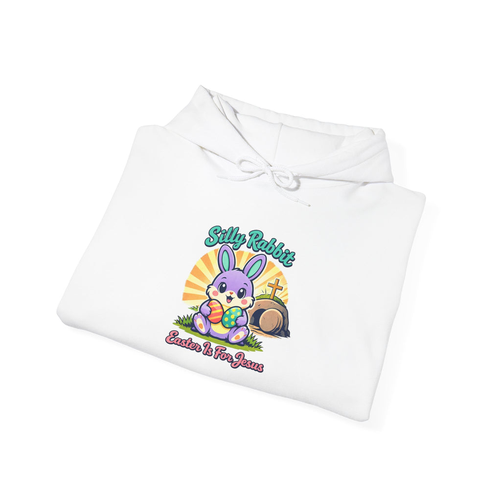 Resurrected Bunny Tee Hoodie | Easter Christian, Church Humor, Pastel Retro